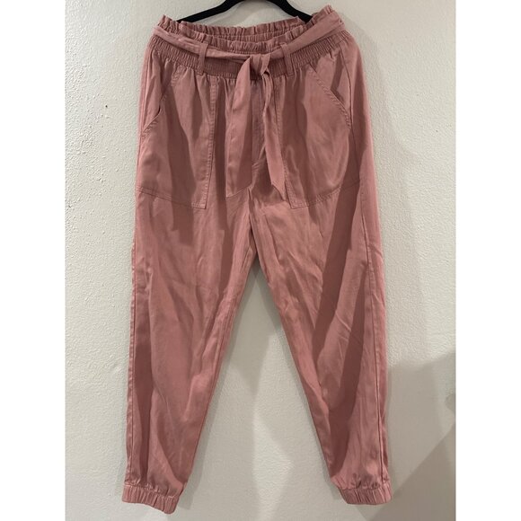 Abercrombie & Fitch Belted Paperbag Utility Joggers Elastic Ankle NWT Medium - Picture 1 of 10